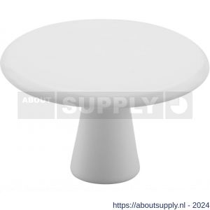 Hermeta 3752 meubelknop rond 35 mm met bout M4 wit EAN sticker - S20101067 - afbeelding 1
