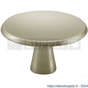 Hermeta 3753 meubelknop rond 40 mm met bout M4 nieuw zilver EAN sticker - S20101070 - afbeelding 1