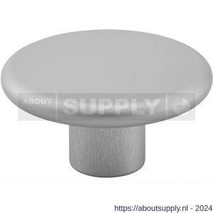 Hermeta 3755 meubelknop rond 50 mm mat naturel EAN sticker - S20101074 - afbeelding 1