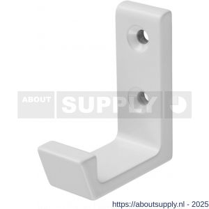 Hermeta 0139 garderobe jashaak enkel wit - S20101778 - afbeelding 1