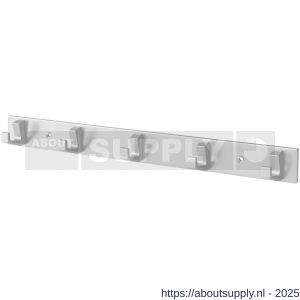 Hermeta 0655 handdoekrek 5 haaks naturel - S20101805 - afbeelding 1