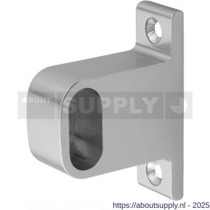 Hermeta 1040 garderobebuis steun eind Gardelux 1 type 2 naturel EAN sticker - S20100431 - afbeelding 1