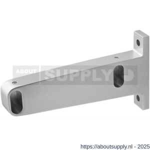 Hermeta 1080 garderobebuis steun eind links Gardelux 1 type 5 naturel - S20101864 - afbeelding 1