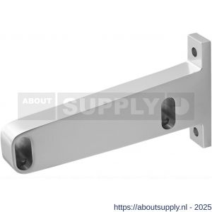 Hermeta 1081 garderobebuis steun eind rechts Gardelux 1 type 5 naturel - S20101865 - afbeelding 1