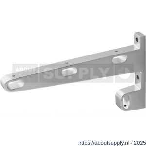 Hermeta 1142 garderobebuis steun midden Gardelux 1 type 13 naturel - S20101878 - afbeelding 1