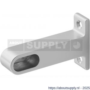 Hermeta 1190 garderobebuis plafondbevestiging steun eind Gardelux 1 naturel - S20101886 - afbeelding 1