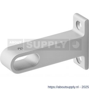 Hermeta 1192 garderobebuis plafondbevestiging steun midden Gardelux 1 mat naturel - S20100523 - afbeelding 1