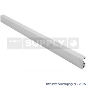 Hermeta 2000 garderobelijst Gardelux 2 42x16 mm L 500 cm mat naturel - S20102122 - afbeelding 1