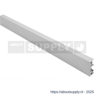 Hermeta 2001 garderobelijst Gardelux 2 56x16 mm L 500 cm mat naturel - S20102123 - afbeelding 1