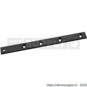 Hermeta 2354 garderobe achterplaat Gardelux 2 type 12 zwart - S20100567 - afbeelding 1