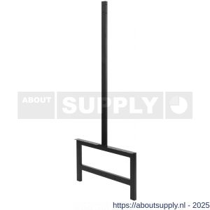Hermeta 3076 zitbank banksteun Gardelux type 6 Gardelux vrijstaand zwart - S20101357 - afbeelding 1