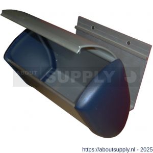 Hermeta 3280 wand afvalbak 3,5 L RAL 5011 - S20100213 - afbeelding 1