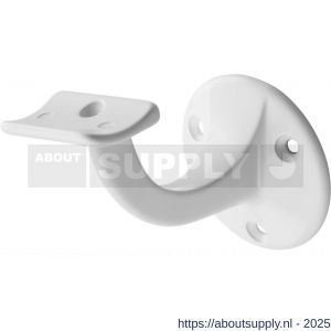 Hermeta 3500 leuninghouder 65 mm holzadel wit - S20100829 - afbeelding 1