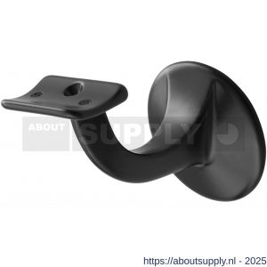 Hermeta 3501 leuninghouder 65 mm holzadel M8 zwart - S20100835 - afbeelding 1