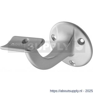 Hermeta 3505 leuninghouder 75 mm holzadel naturel - S20100850 - afbeelding 1
