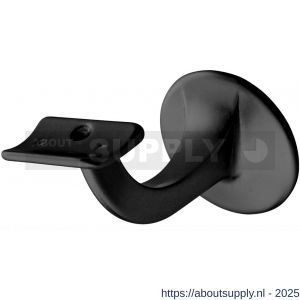 Hermeta 3506 leuninghouder 75 mm holzadel M8 zwart - S20101489 - afbeelding 1