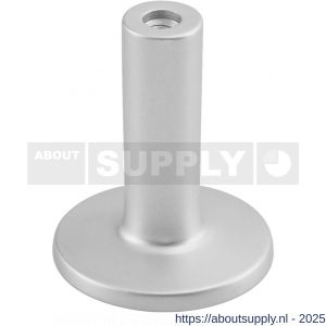 Hermeta 3511 leuninghouder rozet met vaste zuil 71 mm naturel - S20100927 - afbeelding 1