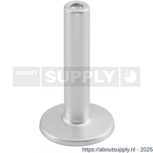 Hermeta 3514 leuninghouder rozet met vaste zuil 106 mm naturel EAN sticker - S20100941 - afbeelding 1
