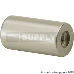 Hermeta 3530 leuninghouder zuil D=20 mm L=39 mm 2x M8 nieuw zilver - S20101000 - afbeelding 1