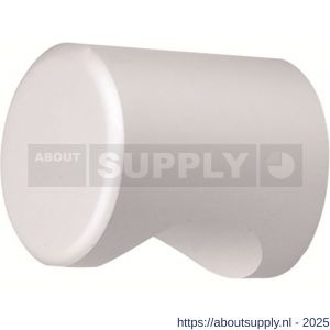Hermeta 3731 cilinder meubelknop 20x23 mm M4 mat naturel EAN sticker - S20101779 - afbeelding 1