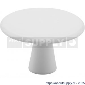 Hermeta 3752 meubelknop rond 35 mm met bout M4 wit - S20101064 - afbeelding 1