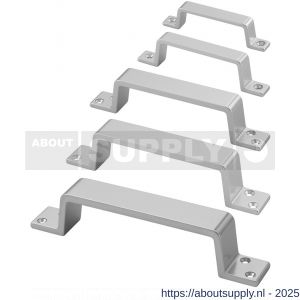 Hermeta 4200 hand- en meubelgreep 90 mm opschroevend naturel EAN sticker - S20101104 - afbeelding 3