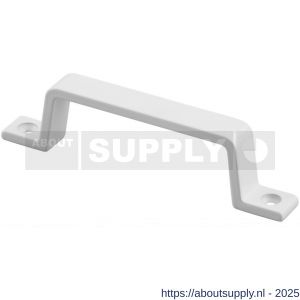 Hermeta 4201 hand- en meubelgreep 110 mm opschroevend wit - S20101111 - afbeelding 1