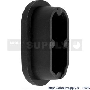 Hermeta 4709 losse buffer ovaal zwart - S20101918 - afbeelding 1