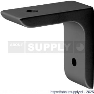 Hermeta 5500 plankdrager bevestigingshoek 65x65x30 mm mat zwart - S20101746 - afbeelding 1