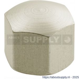 Hermeta 5855 dopmoer M6 nieuw zilver - S20100007 - afbeelding 1
