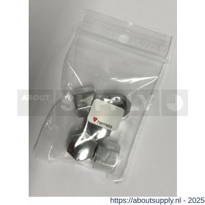 Hermeta 5866 5x dopmoer M8 naturel EAN sticker - S20101945 - afbeelding 1