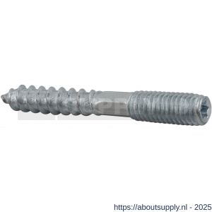Hermeta 5900 stokschroef M8x60 mm verzinkt - S20100002 - afbeelding 1