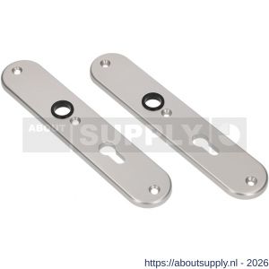 Ami 250/50/8/1 langschild aluminium profielcilinder PC 55 F1 R6,5/R7,3 - S10900672 - afbeelding 1