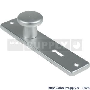 Ami 165/4 RH knopkortschild aluminium rondhoek knop 160/40 vast kortschild 165/4 RH SL 56 F1 - S10900706 - afbeelding 1