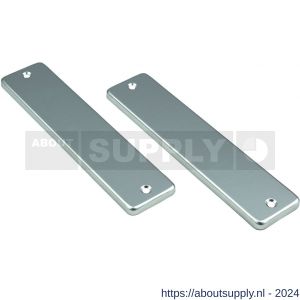 Ami 165/4 RH kortschild aluminium rondhoek geheel blind F1 - S10900508 - afbeelding 1
