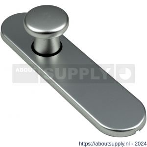 Ami 177/1 Klik knopkortschild aluminium knop 160/40 vast kortschild 177/1 blind Klik F1 - S10900715 - afbeelding 1