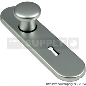 Ami 177/1 Klik knopkortschild aluminium knop 160/40 vast kortschild 177/1 SLG 56 Klik F1 - S10900716 - afbeelding 1