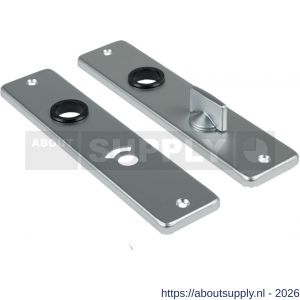 Ami 165/4 RH kortschild aluminium rondhoek toilet- en badkamersluiting WC 5/57 mm F1 - S10900511 - afbeelding 1