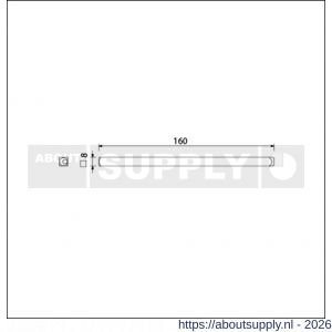 Ami deurkruk Quickstift 8x160 mm - S10900256 - afbeelding 1