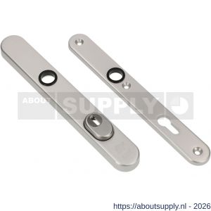 Ami VHB 257/37/2 KT veiligheidssmalschild SKG*** kerntrekbeveiliging ovaal VHB 257/32/2 buiten kerntrek KT 72 en 257/32/2 binnen profielcilinder PC 72 F1 deurdikte 53-57 mm - S10901665 - afbeelding 1