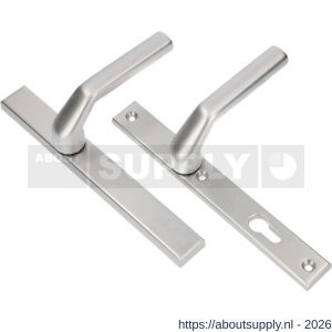 Ami VHB 251/32-379 veiligheids Rotaveer kruk-kruk smalschildgarnituur SKG** VHB deurkruk 379 Rota 251/32 blind F1 en deurkruk 379 Rota 251/32 profielcilinder PC 55 deurdikte 53-57 mm - S10900886 - afbeelding 1