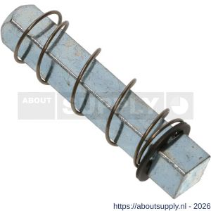 Ami deurbeslag verloopstift vierkant vol enkelzijdig 8-9 deurdikte deurdikte 38-42 mm - S10900232 - afbeelding 1