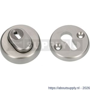 Ami VHB rond rozet veiligheidsrozet SKG*** Archi Design rond VHB rozet rond 60/15 buiten kerntrek KT en binnen profielcilinder PC Irox deurdikte 38-42 mm - S10901546 - afbeelding 1
