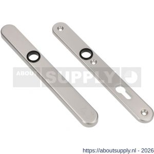 Ami VHB 257/32/2 veiligheidssmalschild SKG** ovaal VHB 257/32/2 buiten blind en binnen profielcilinder PC 72 F1 deurdikte 53-57 mm - S10901572 - afbeelding 1