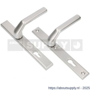 Ami VHB 251/32-379 veiligheids Rotaveer kruk-kruk smalschildgarnituur SKG** VHB 251/32 geheel blind F1 en deurkruk 379 Rota 251/32 profielcilinder PC 92 deurdikte 53-57 mm - S10900884 - afbeelding 1