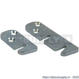 Ami sluithaak dubbel staal verzinkt 4 mm - S10901677 - afbeelding 1