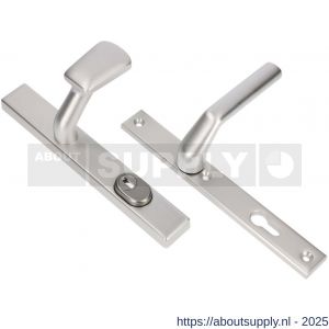 Ami VHB 251/37-166 KT veiligheids Rotaveer knop-kruk smalschildgarnituur SKG*** kerntrekbeveiliging VHB 251/37 KT 72 knop 166 links F1 en deurkruk 379 Rota 251/32 profielcilinder PC 72 deurdikte 53-57 mm - S10901611 - afbeelding 1