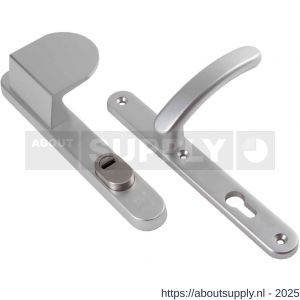 Ami VHB 257/37/15-90/83-378 KT veiligheids Rotaveer duwer-kruk smalschildgarnituur SKG*** kerntrekbeveiliging Archi Design VHB 257/37/2 KT 92 deurduwer 90/83 links en deurkruk 378 Rota 257/32/2 profielcilinder PC 92 Irox - S10901033 - afbeelding 1