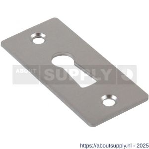 Ami 4 vlak sleutelrozet aluminium afdekplaatje sleutelgat F1 - S10900486 - afbeelding 1