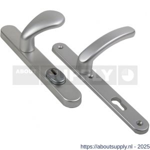 Ami VHB 257/37/2-173- 378 KT veiligheids Rotaveer knop-kruk smalschildgarnituur SKG** Archi Design ovaal VHB 257/37/15 KT 72 knop 173 Varo Irox en deurkruk 378 Rota 257/32/2 profielcilinder PC 72 deurdikte 53-57 mm - S10901603 - afbeelding 1